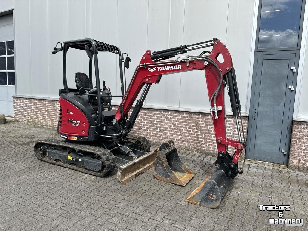 Mini pelleteuse Yanmar VIO27