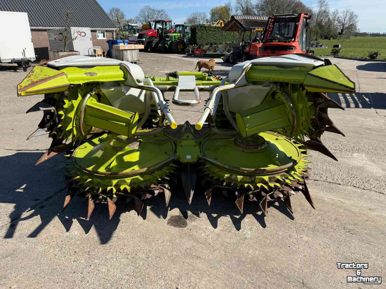 Maisbec Claas Orbis 450 2018 6 rijer maisbek