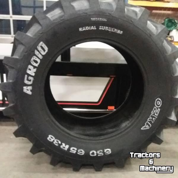Roues, Pneus, Jantes, Barillets Jumelage  650-65 R38