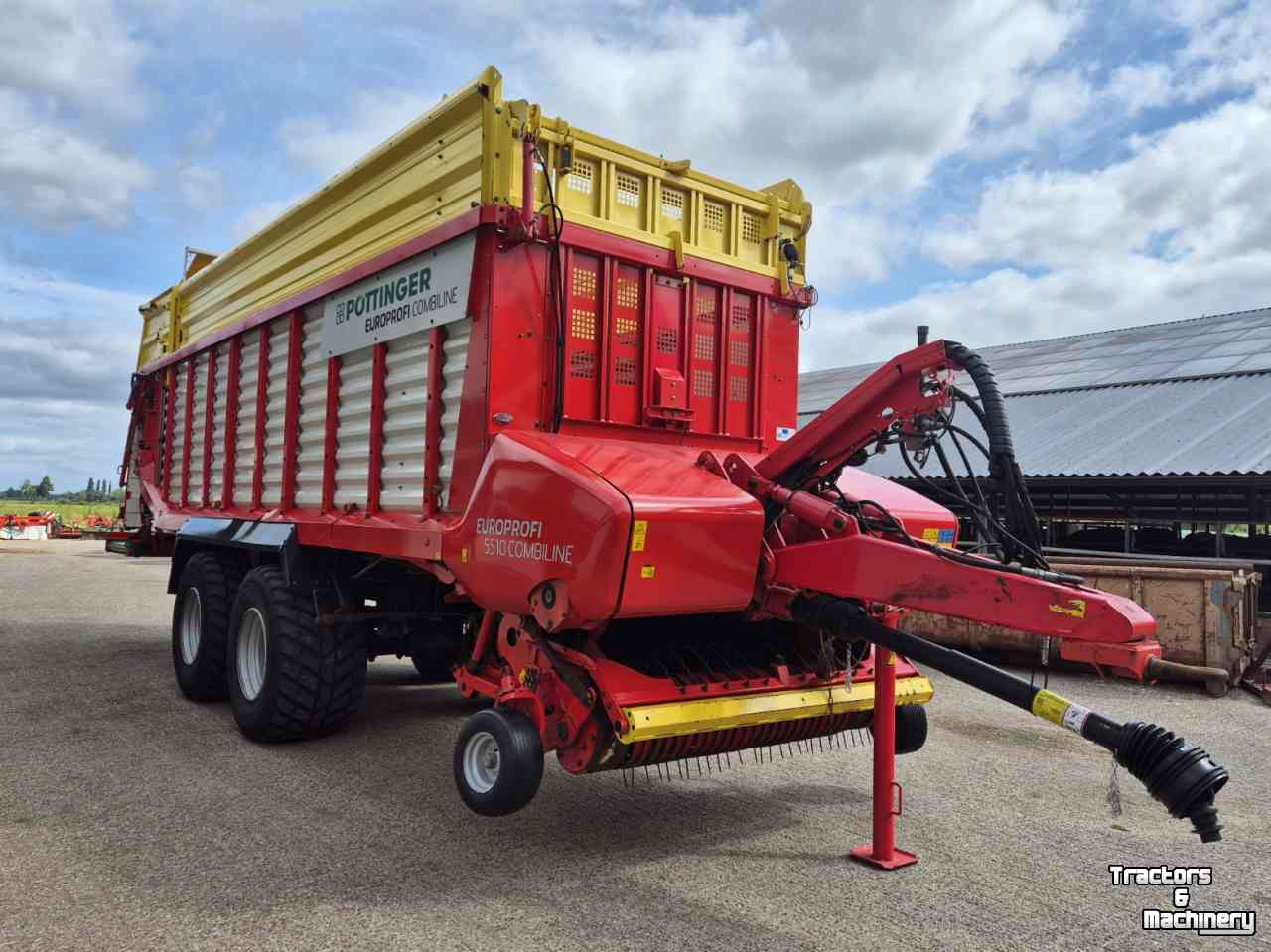 Autochargeuse Pottinger Europrofi 5510 Combiline