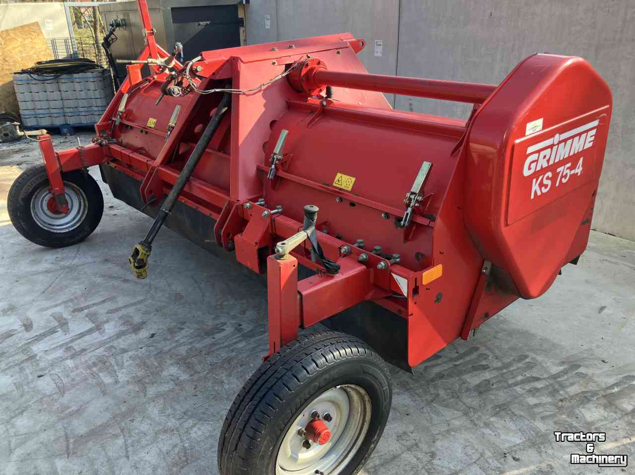 Broyeur de fanes Grimme KS75-4