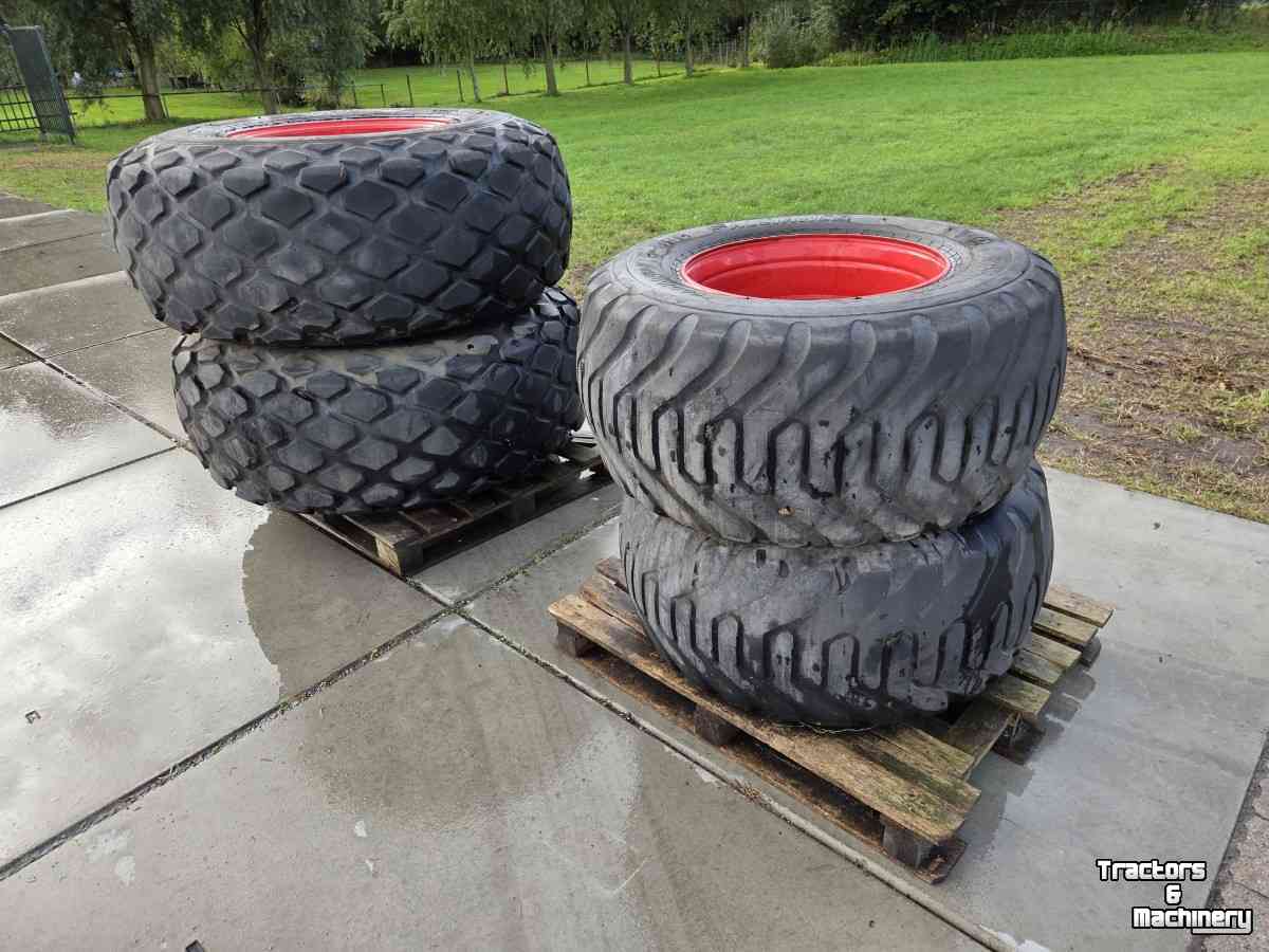 Roues, Pneus, Jantes, Barillets Jumelage Alliance 23.1-26 12PR, +500/60-22.5