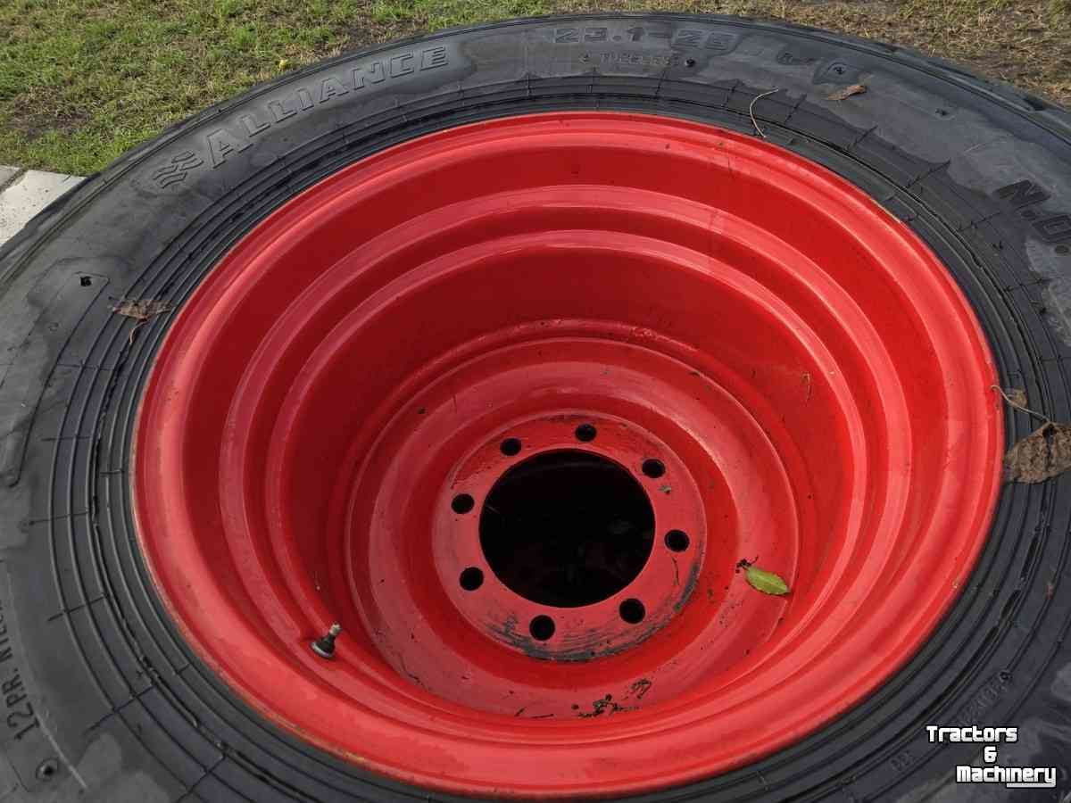 Roues, Pneus, Jantes, Barillets Jumelage Alliance 23.1-26 12PR, +500/60-22.5
