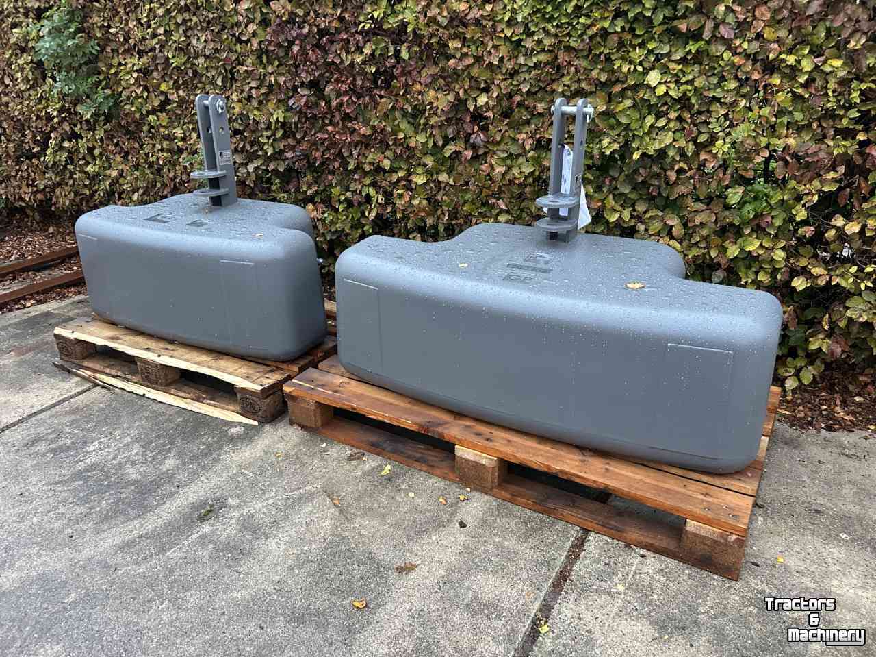 Poids frontaux Pateer Frontgewicht 600kg en 900KG