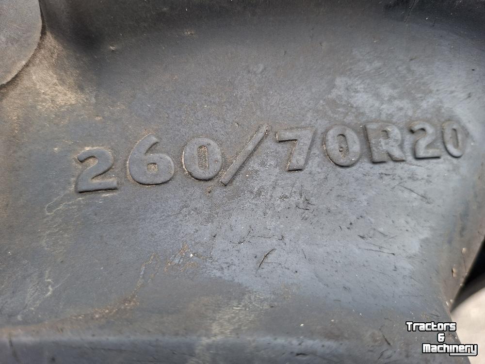 Roues, Pneus, Jantes, Barillets Jumelage Good Year 260/70R20