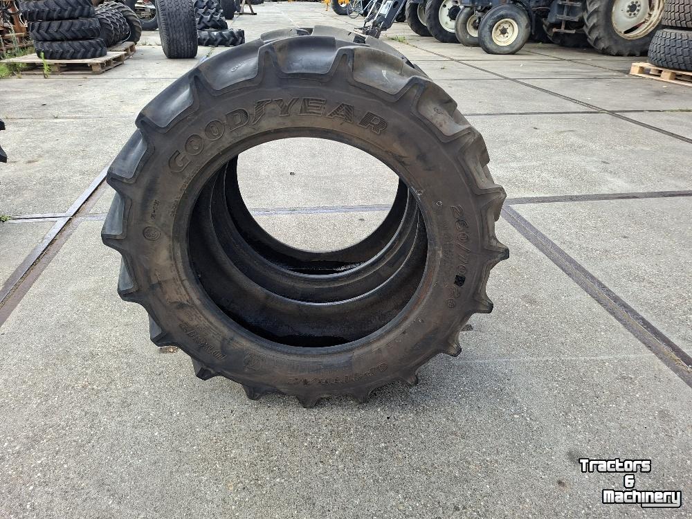 Roues, Pneus, Jantes, Barillets Jumelage Good Year 260/70R20