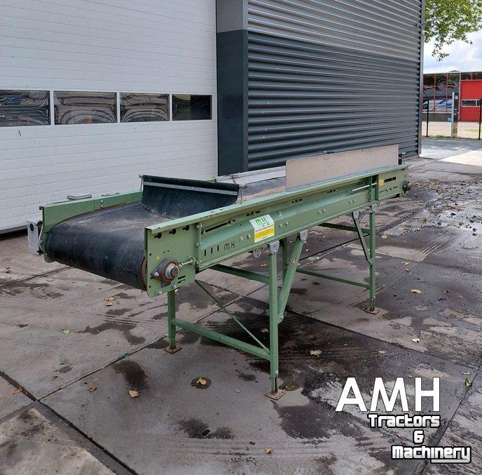 Convoyeur M.H. M800 3200X810 TRANSPORTBAND VLAKKE BAND FLAT BELT CONVEYOR BELT FLACHBAND FÖRDERBAND