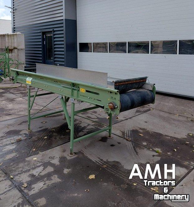 Convoyeur M.H. M800 3200X810 TRANSPORTBAND VLAKKE BAND FLAT BELT CONVEYOR BELT FLACHBAND FÖRDERBAND