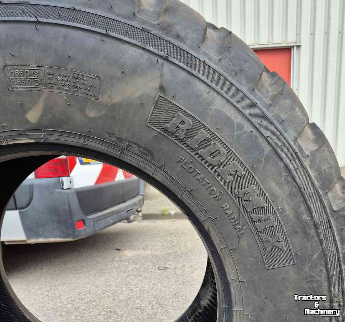 Roues, Pneus, Jantes, Barillets Jumelage BKT 600/55R26,5 BKT RIDMAX FL693M