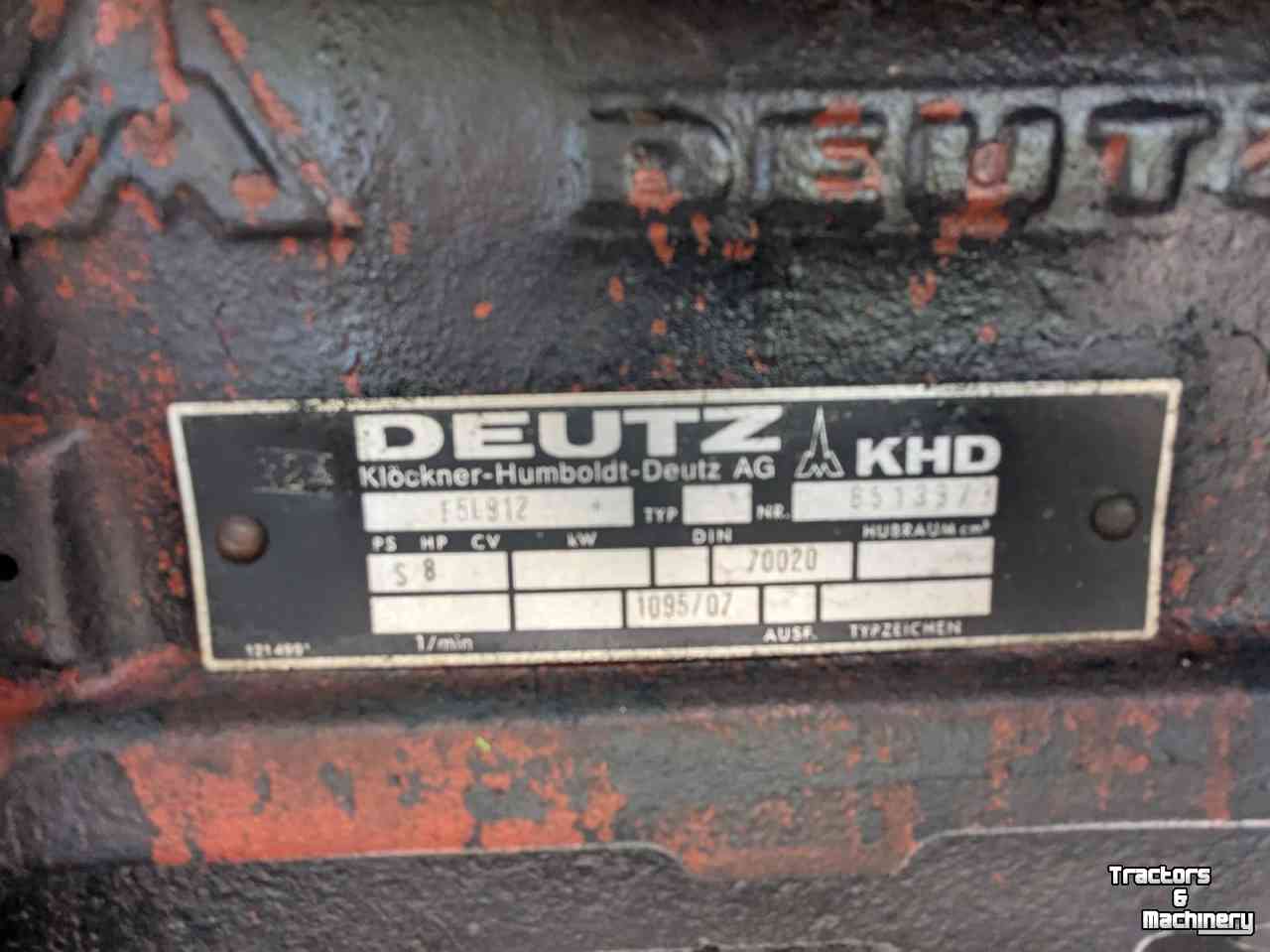 Tracteur Deutz-Fahr DX 85