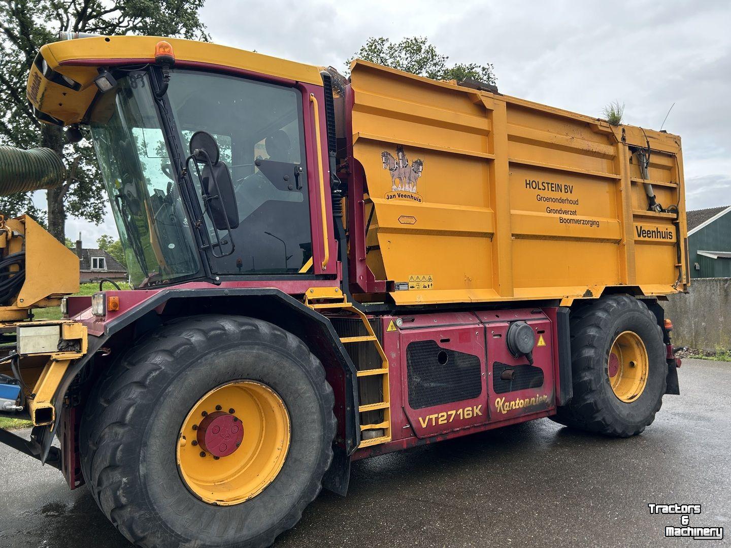 Bras avec tondeuse à fléaux Vredo VT2716HS zelfrijder