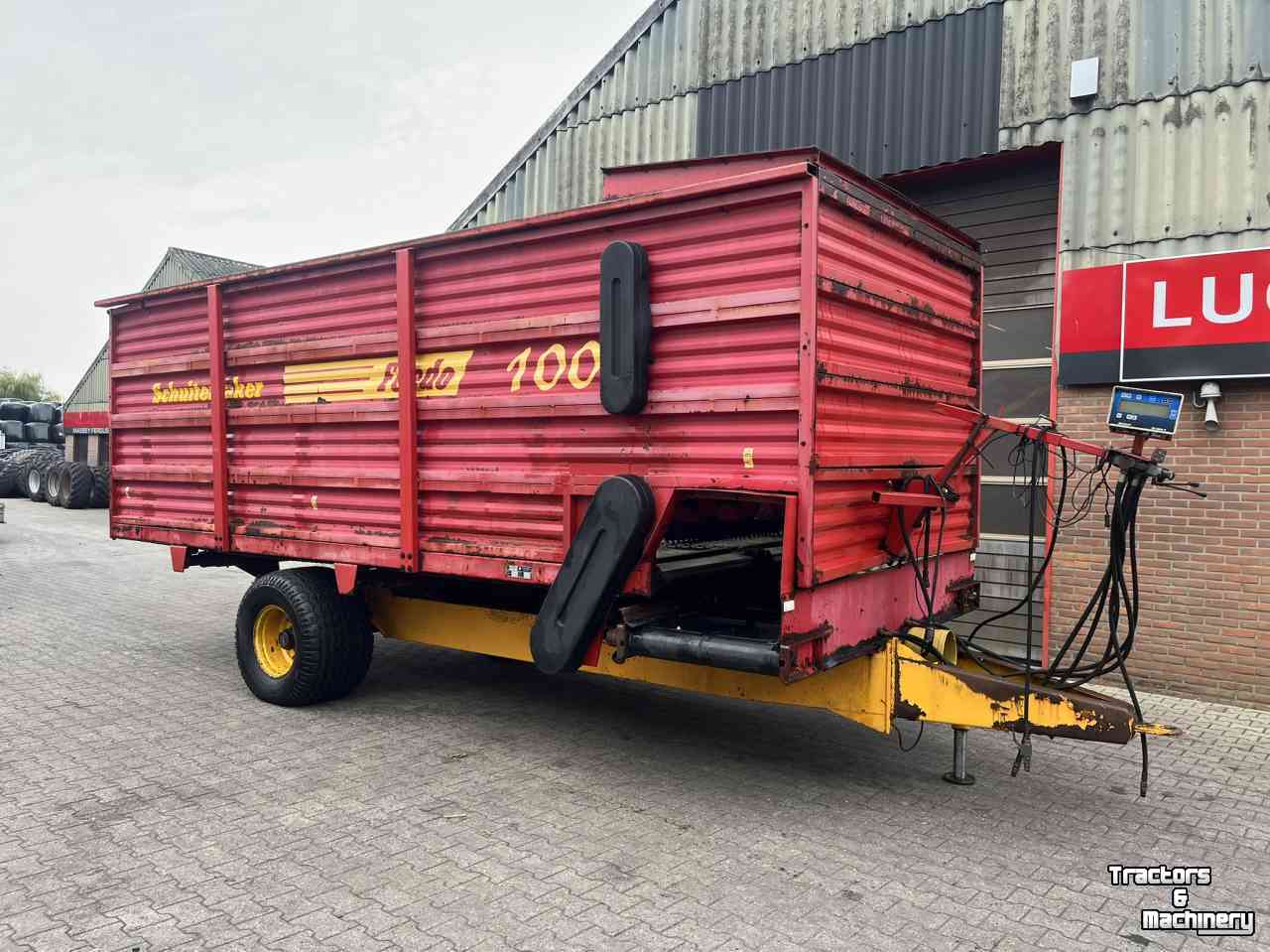Remorque distributrice Schuitemaker Feedo 100 Voerdoseerwagen, voerwagen, blokkenwagen, voermachines