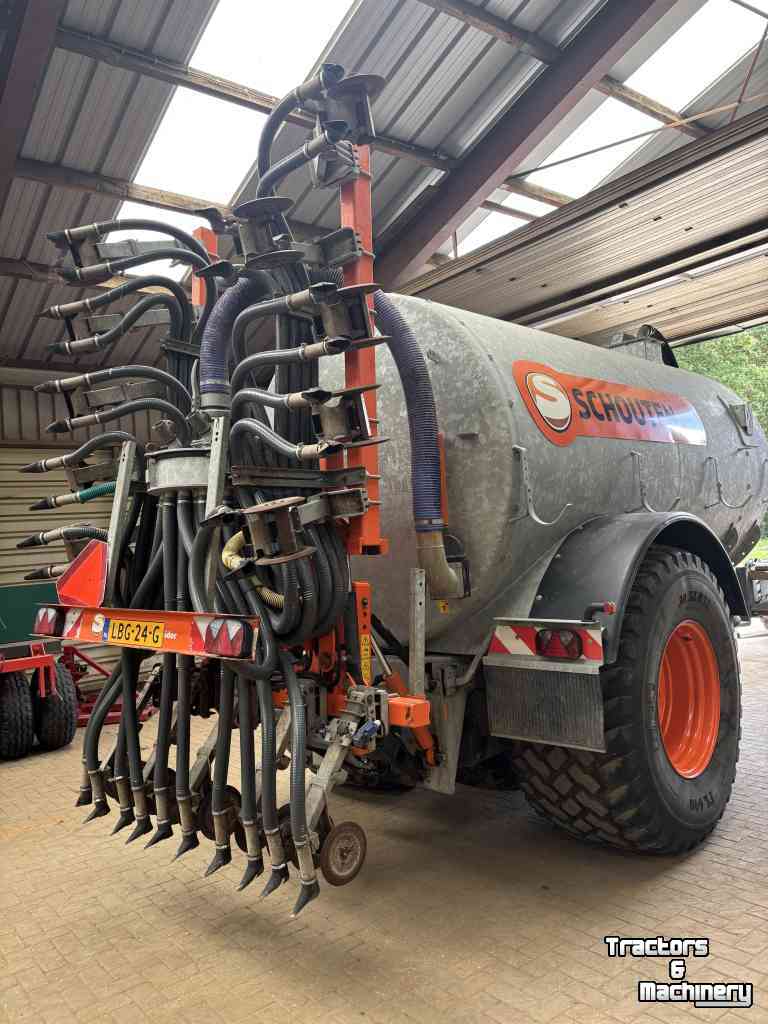 Tonneau de lisier Schouten 13 m3 met liftas