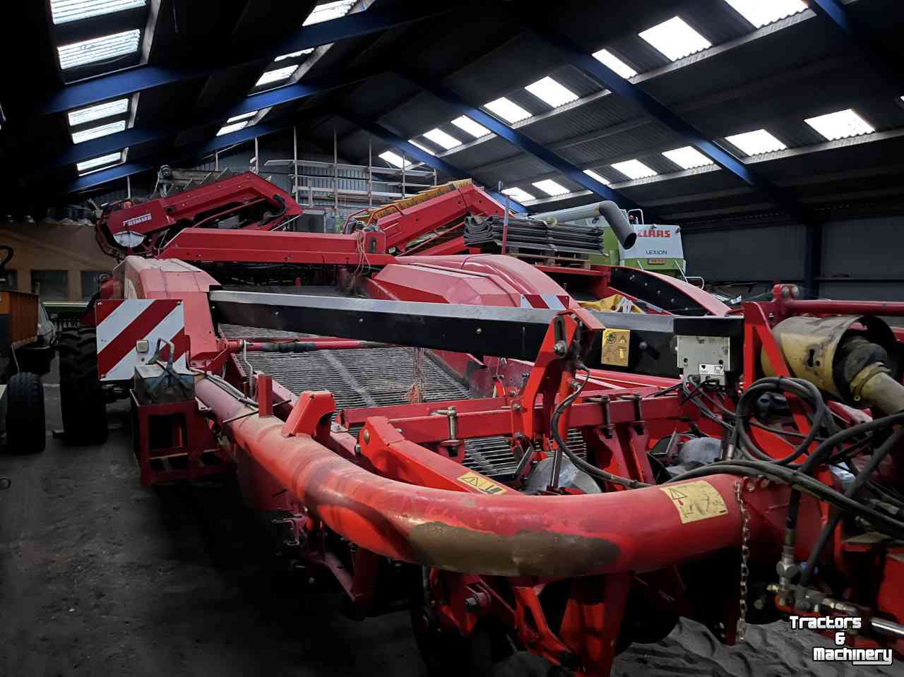Arracheuse de pommes de terre Grimme GT 170 | wielaandrijving |vario axiaal | graafmat