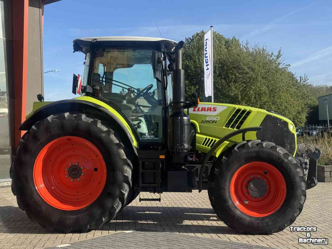 Tracteur Claas Arion 650 C-Matic vario Stage V Fronthef Lucht GPS 3167u