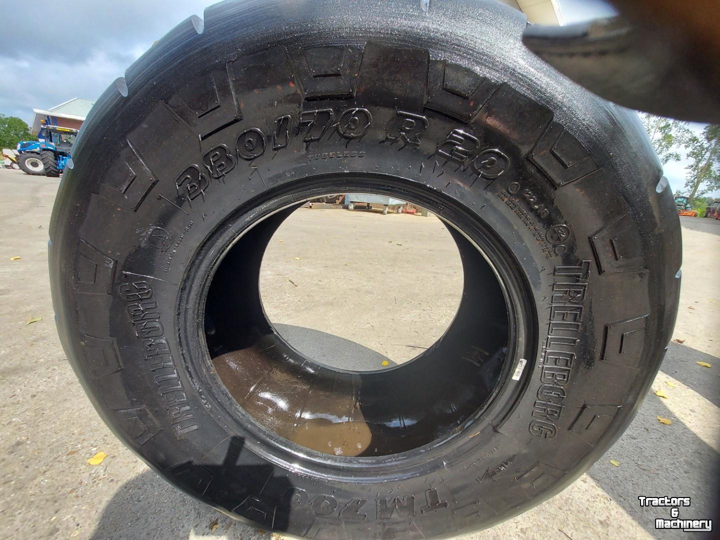 Roues, Pneus, Jantes, Barillets Jumelage Trelleborg BAND  380/70R20