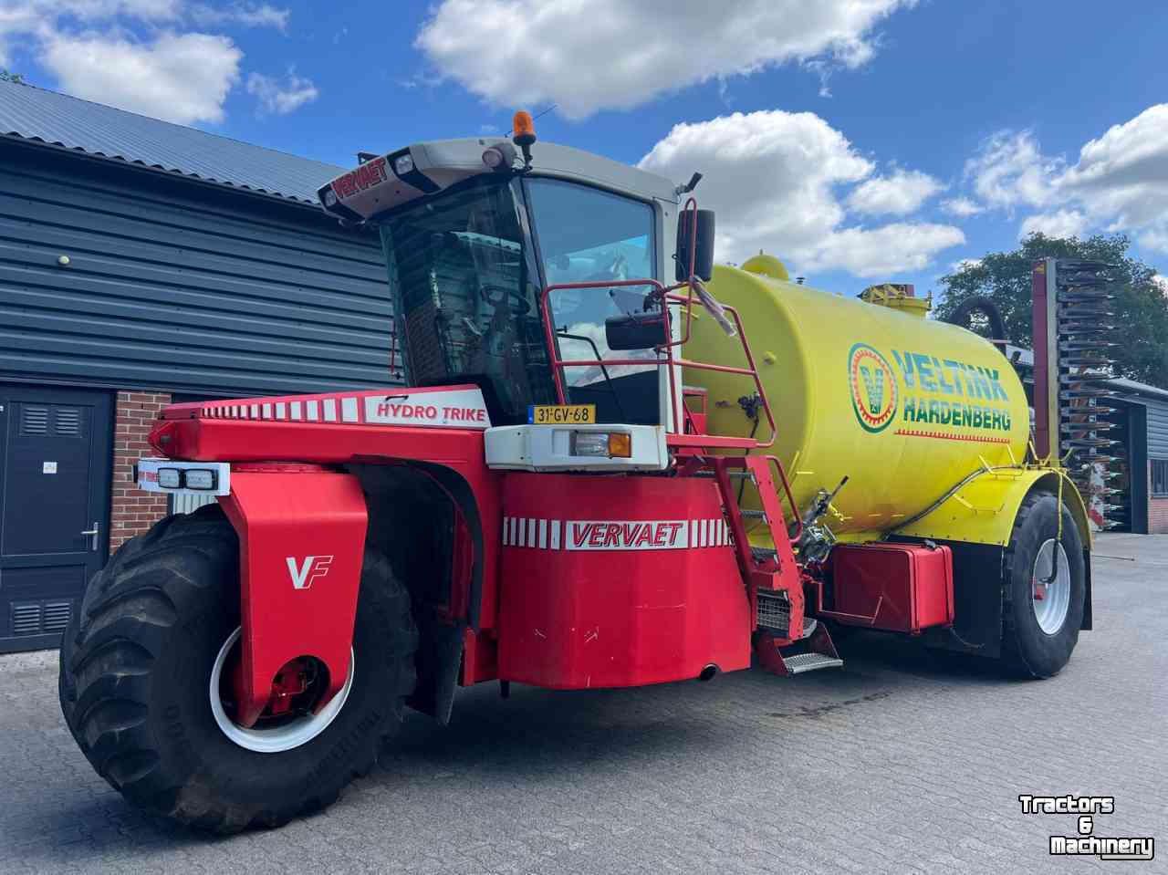 Tank de lisier automotrice Vervaet hydro trike 3 wieler