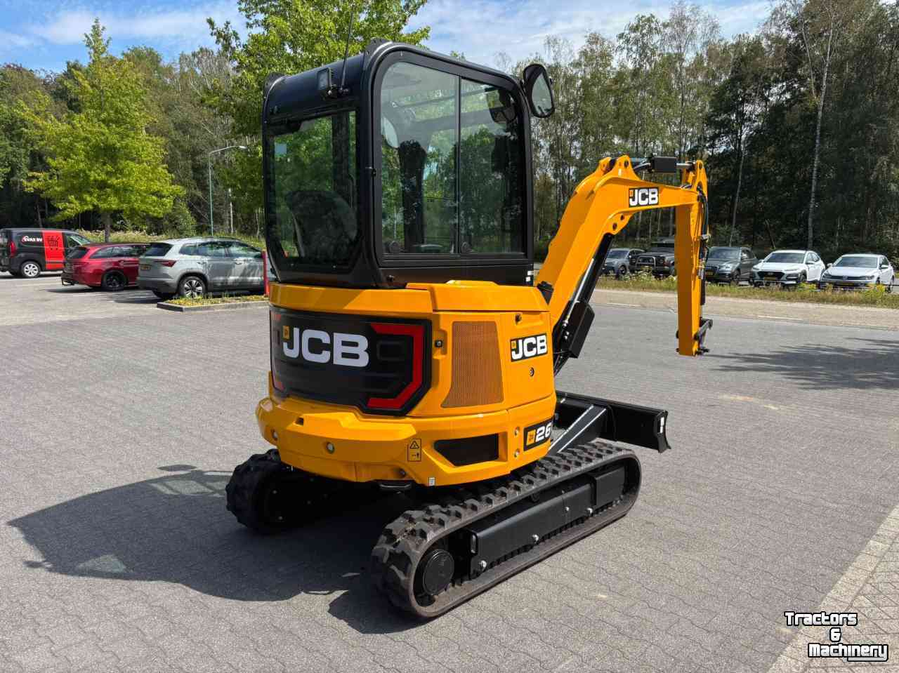 Mini pelleteuse JCB 26C