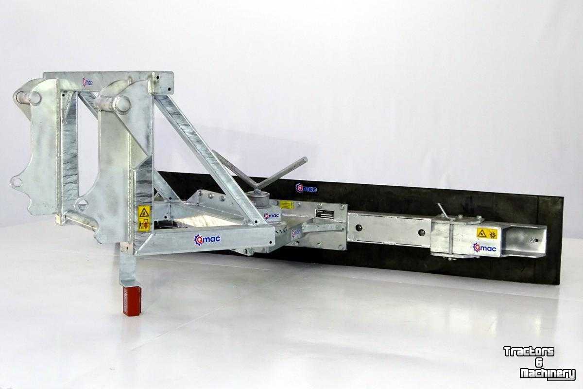 Panneau coulissant de fourrage Qmac Modulo rubber voerschuif schuifbalk aanbouw Mailleux