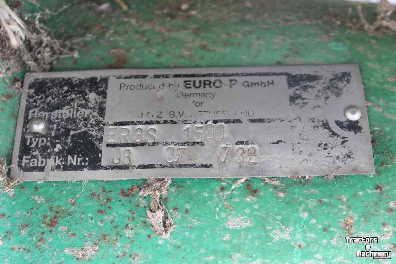 Pompe à lisier JOZ ER3S 1500 staande mestpomp staand model Euro-P mestpomp