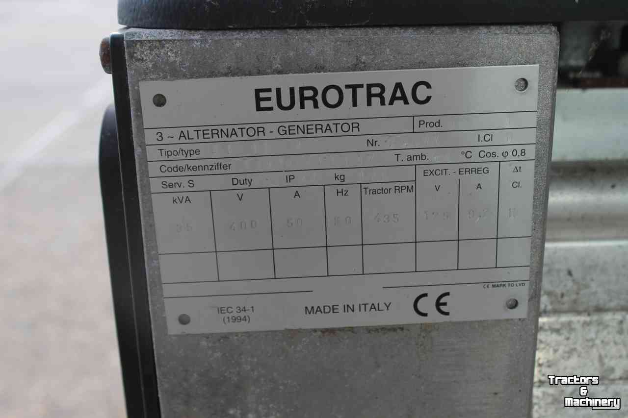 Groupes électrogènes Eurotrac ET35-2 Bredenoord BR-Tractorset trekkergenerator aftakas aangedreven tractoraggregaat
