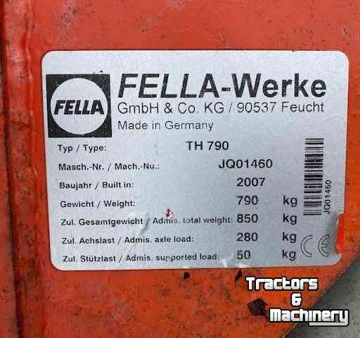 Faneur Fella TH 790 Schudder