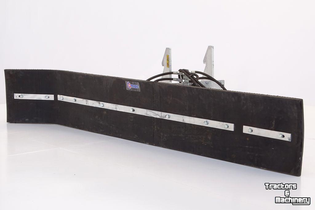 Rabot caoutchouc Qmac 210 HYDR SCHUIN + HOEK KRAMER 250-3