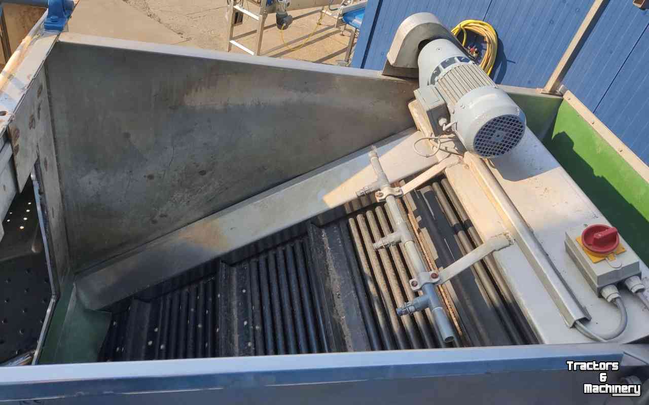 Installation à laver Pro-Pak wastrommel drumwasher carrot washer