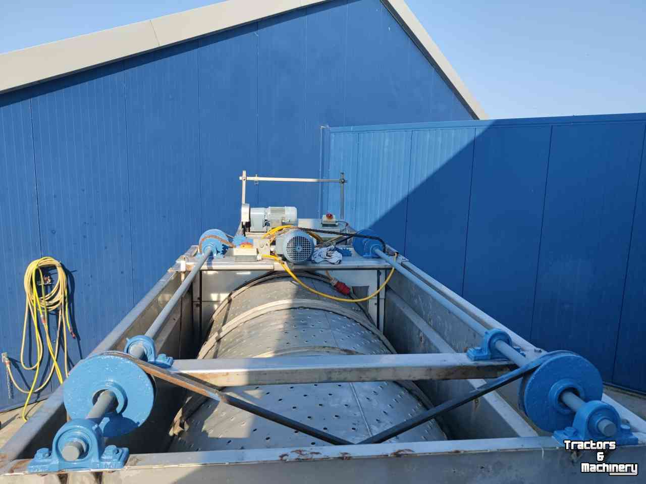 Installation à laver Pro-Pak wastrommel drumwasher carrot washer