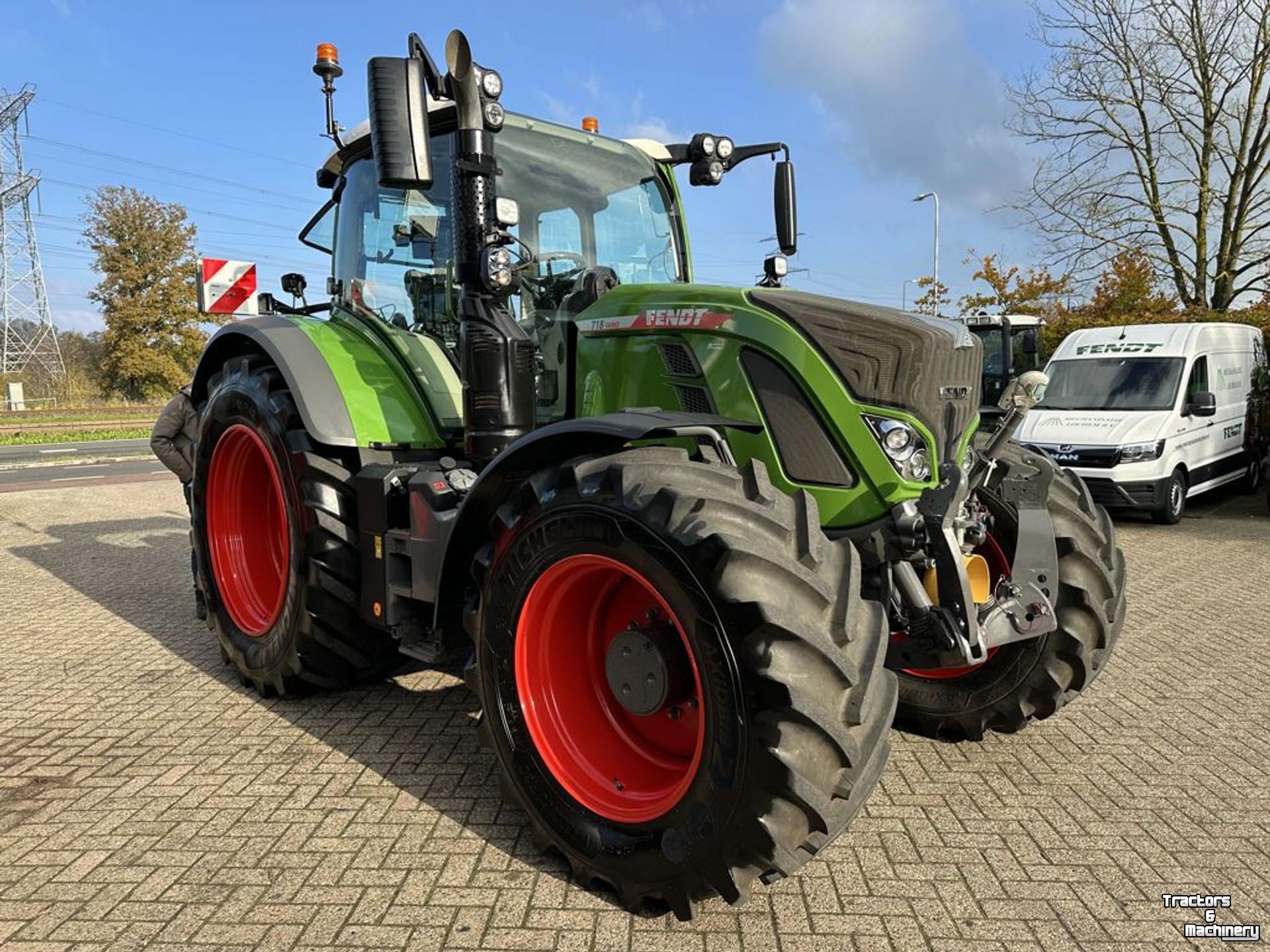 Tracteur Fendt 718Gen6