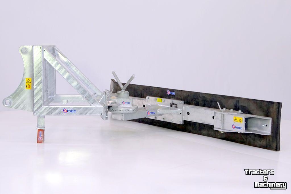 Rabot caoutchouc Qmac 180 MECH SCHUIN+HOEK SCHAEF 823-834