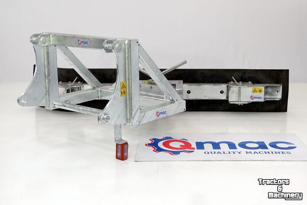 Rabot caoutchouc Qmac 180 MECH SCHUIN+HOEK SCHAEF 823-834
