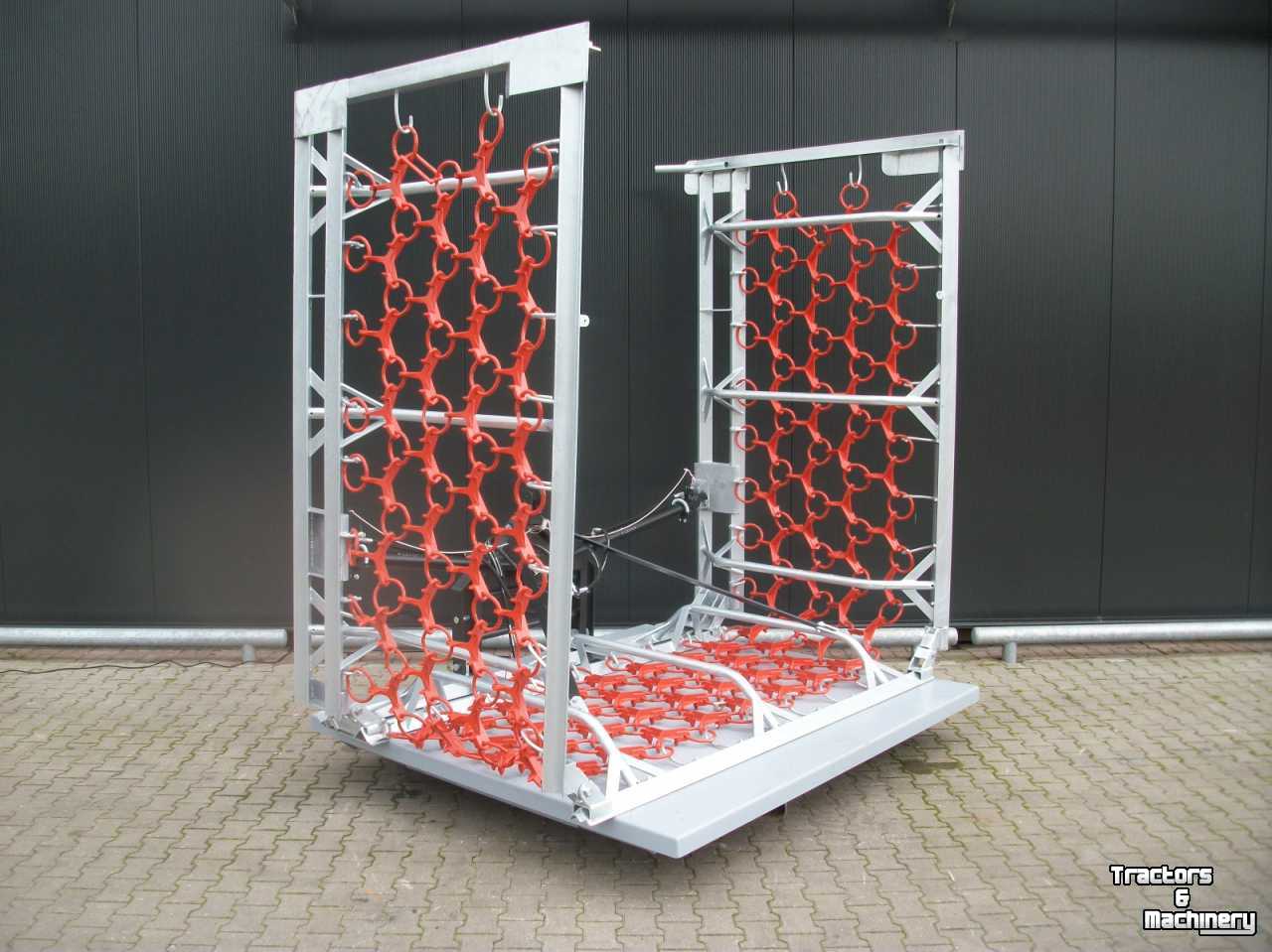 Aérateur de prairie Hofstede Weidesleep 8m weisleep weiland weide sleep verzinkt 4 rijen schakels 2M 3M 4M 5M 6M 8M