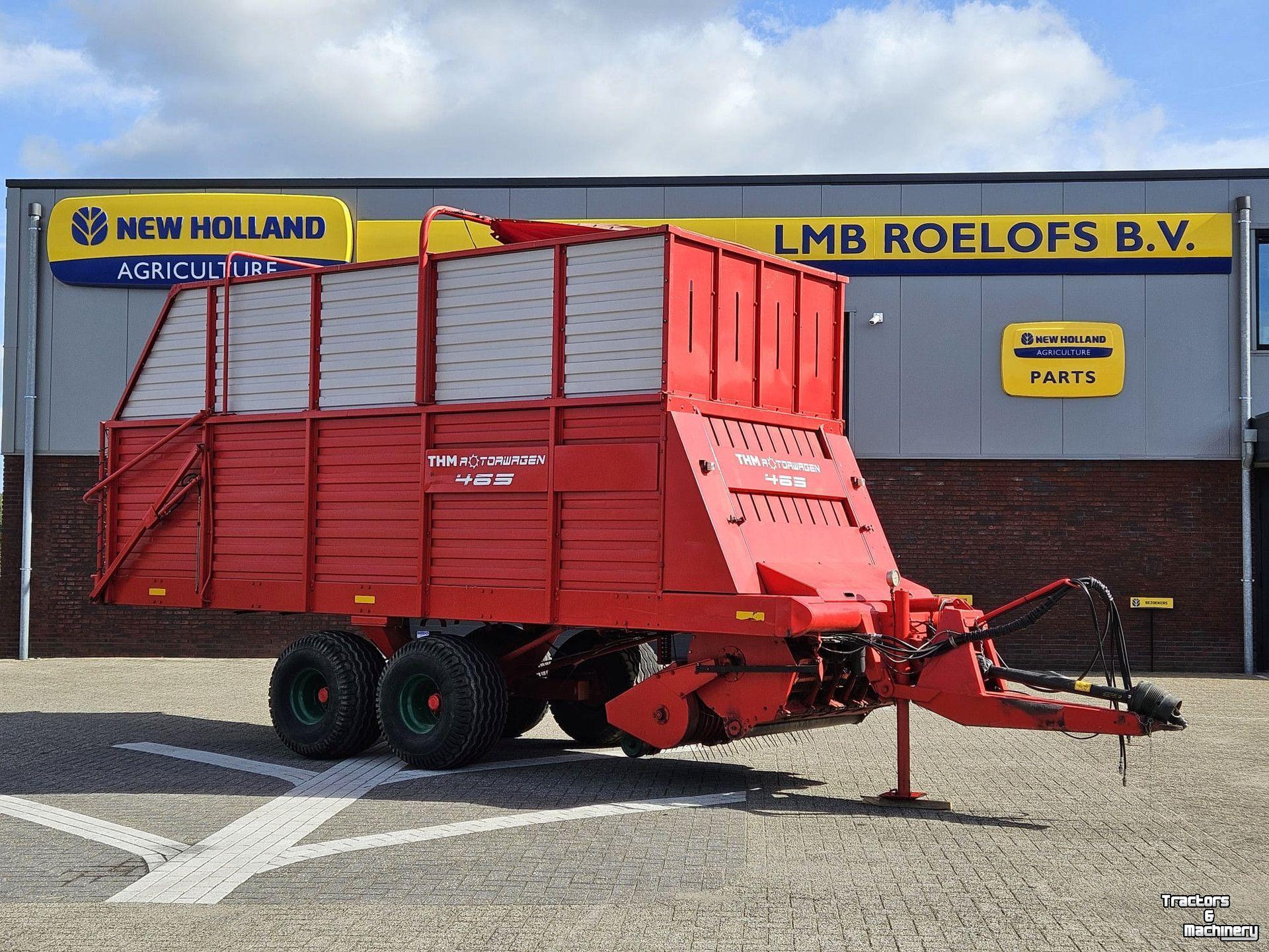 Benne d‘ensilage Kverneland TA 465 Taarup 465 met THM rotor