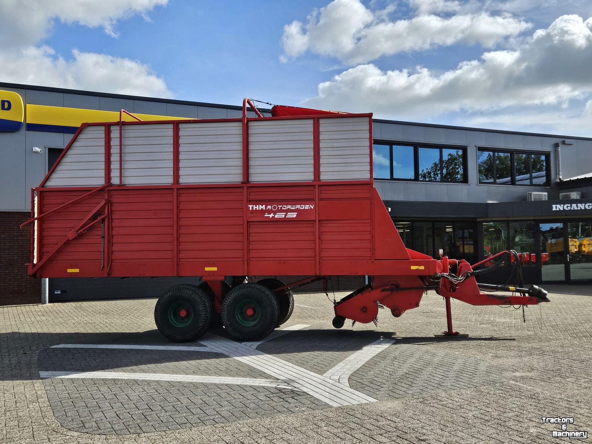 Benne d‘ensilage Kverneland TA 465 Taarup 465 met THM rotor