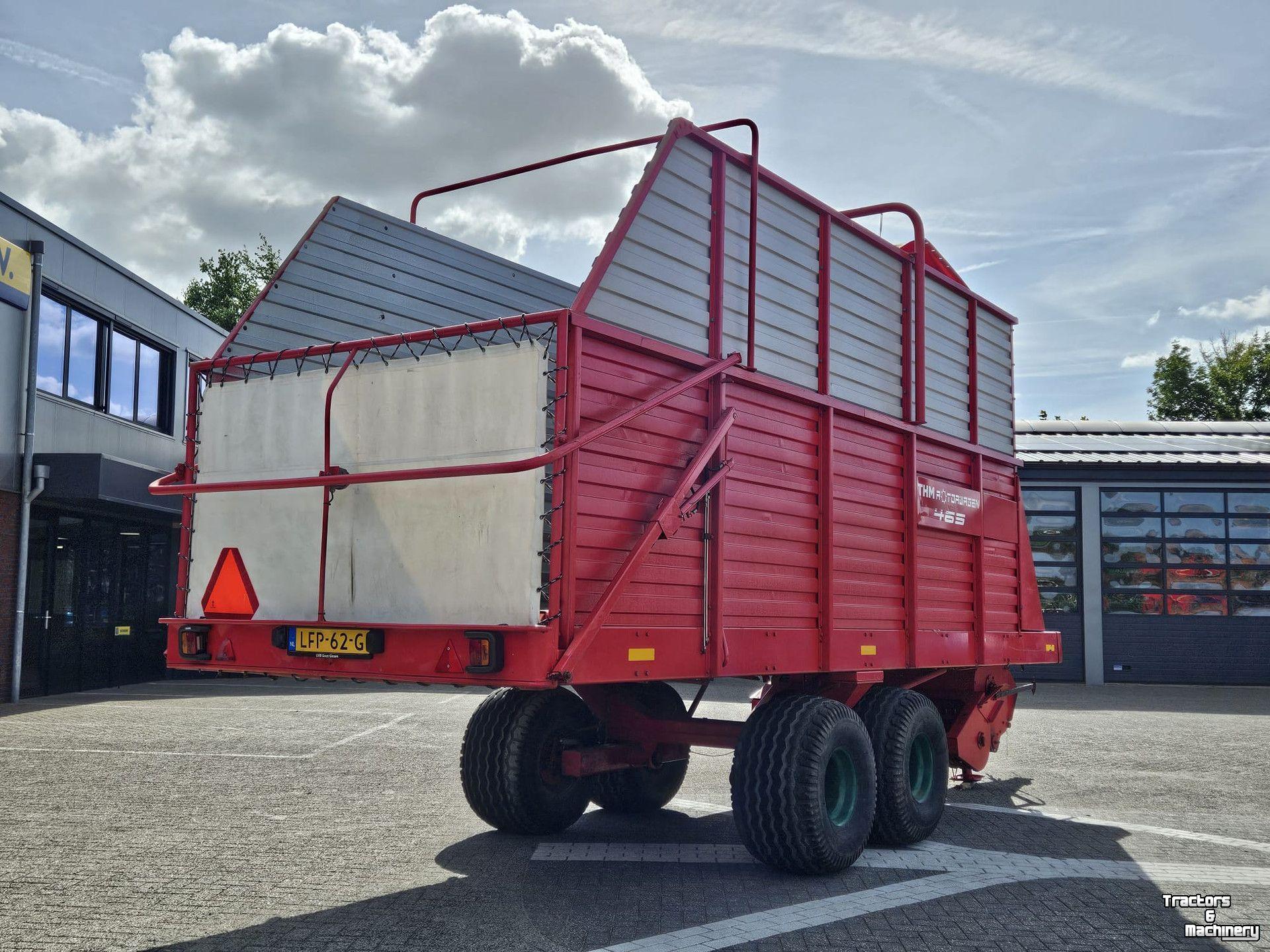 Benne d‘ensilage Kverneland TA 465 Taarup 465 met THM rotor