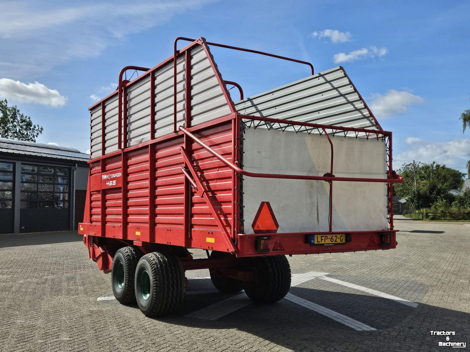 Benne d‘ensilage Kverneland TA 465 Taarup 465 met THM rotor