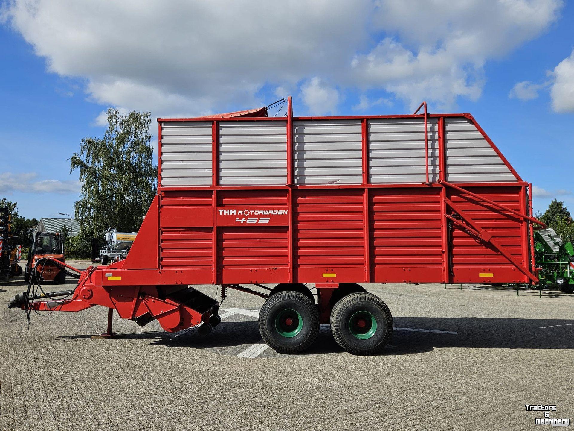 Benne d‘ensilage Kverneland TA 465 Taarup 465 met THM rotor