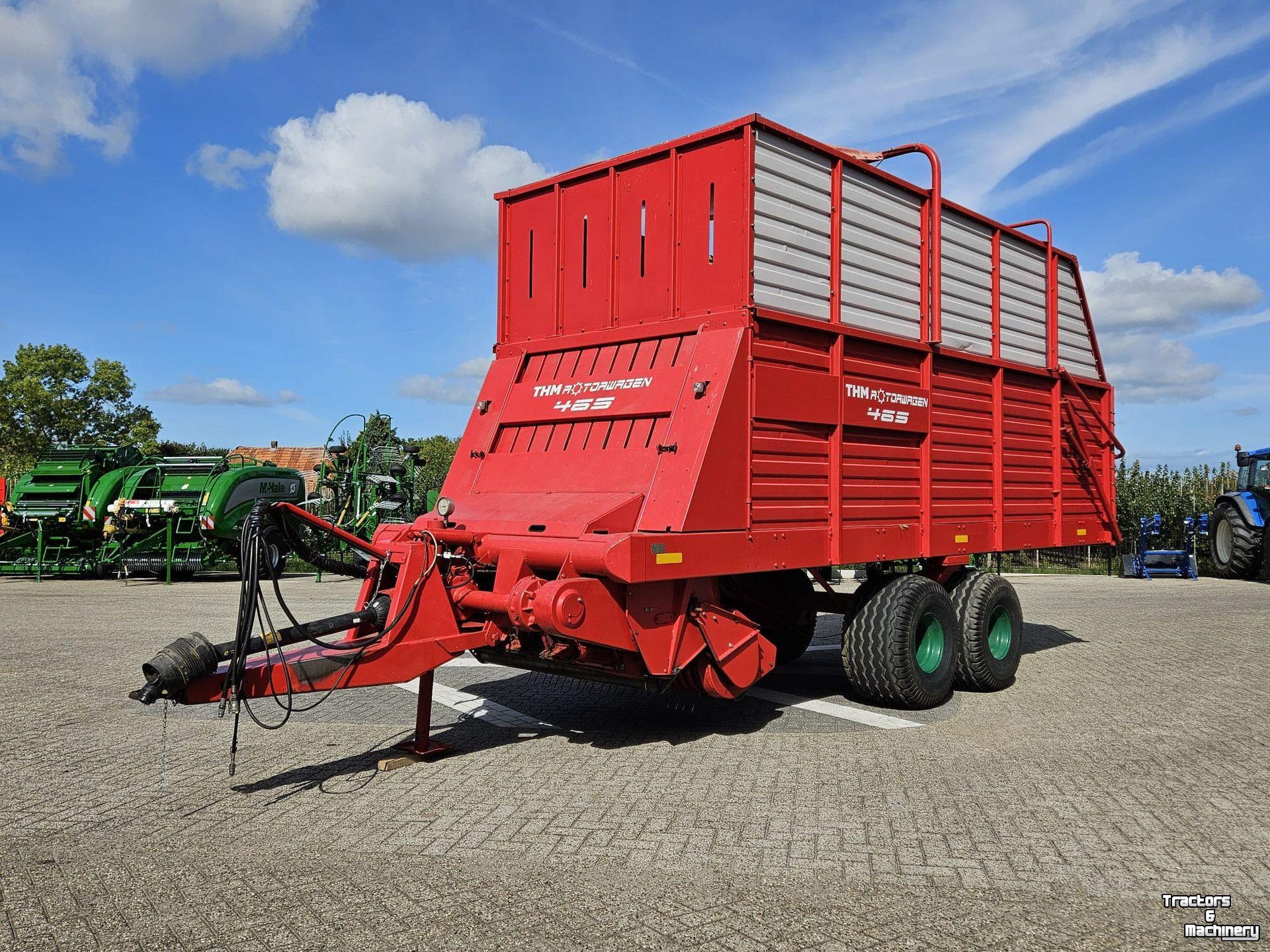 Benne d‘ensilage Kverneland TA 465 Taarup 465 met THM rotor