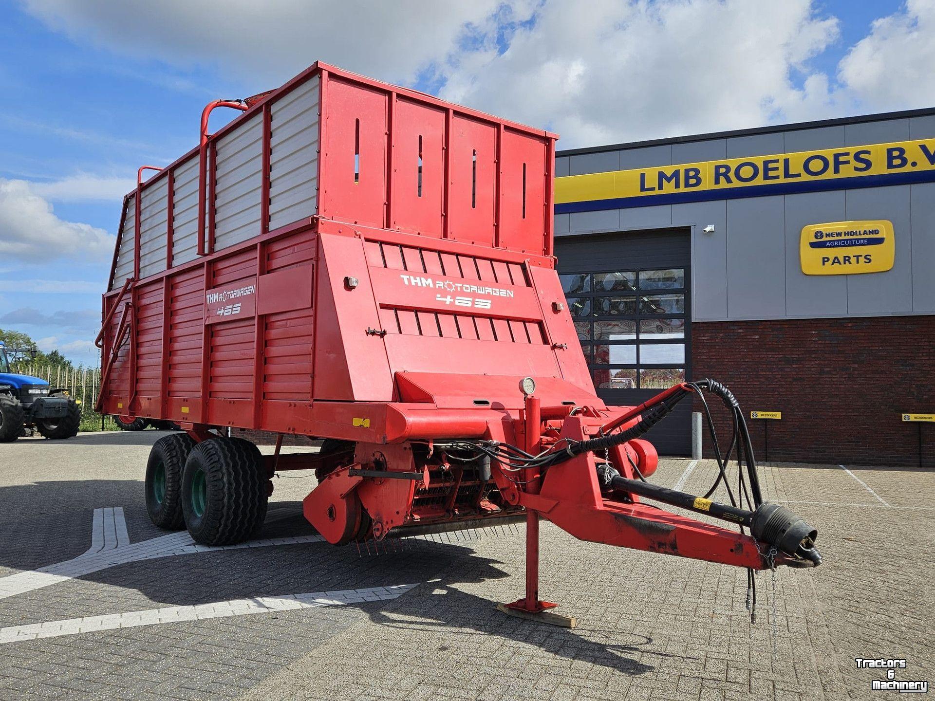 Benne d‘ensilage Kverneland TA 465 Taarup 465 met THM rotor