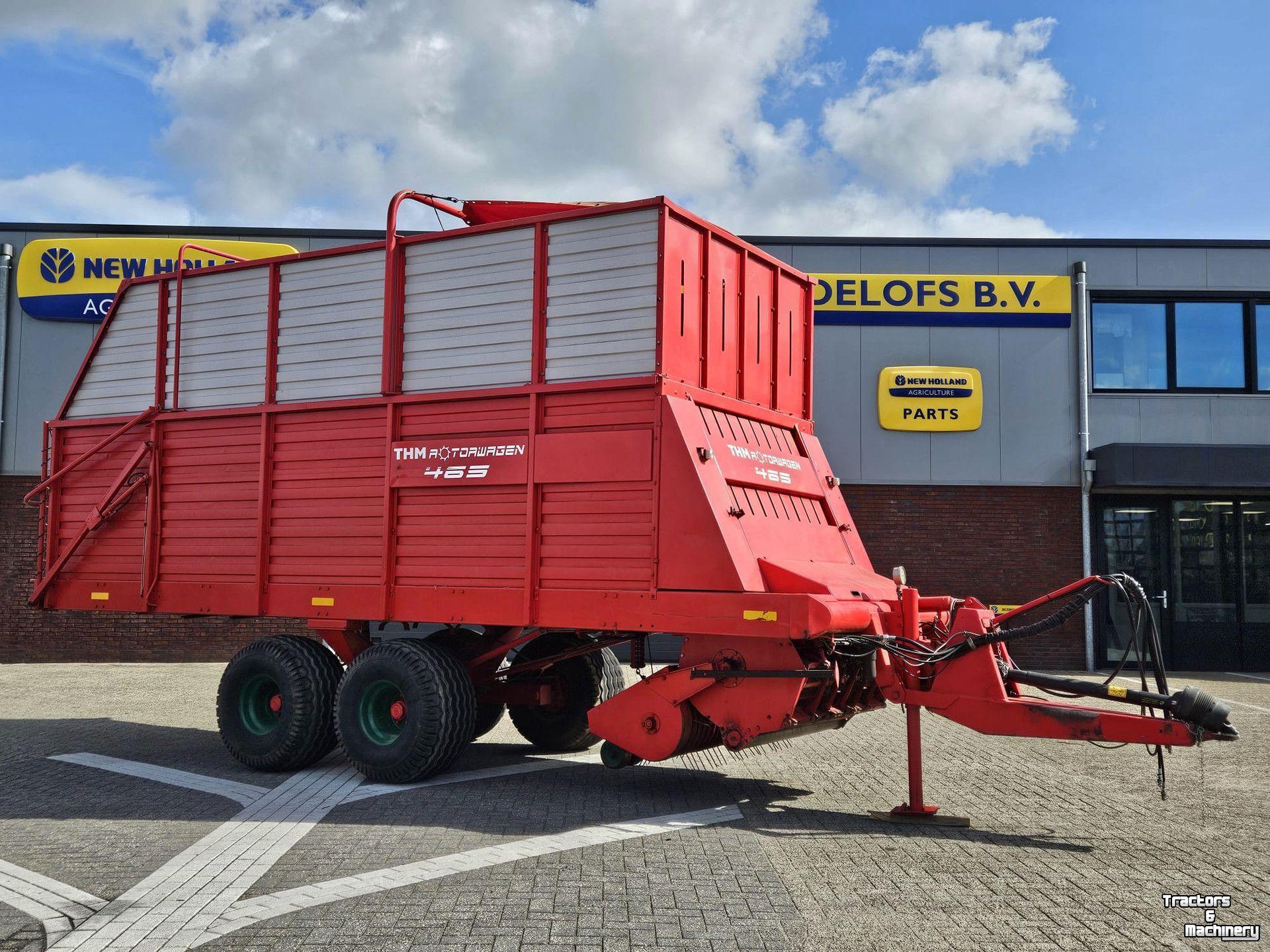 Benne d‘ensilage Kverneland TA 465 Taarup 465 met THM rotor