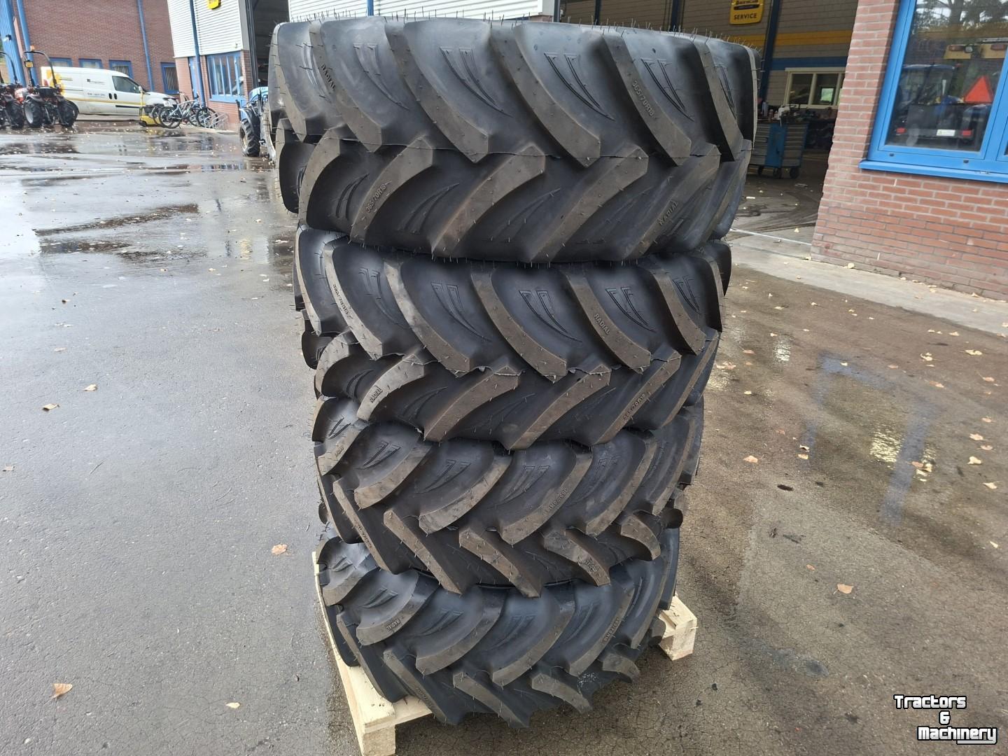 Roues, Pneus, Jantes, Barillets Jumelage BKT 365/70R18