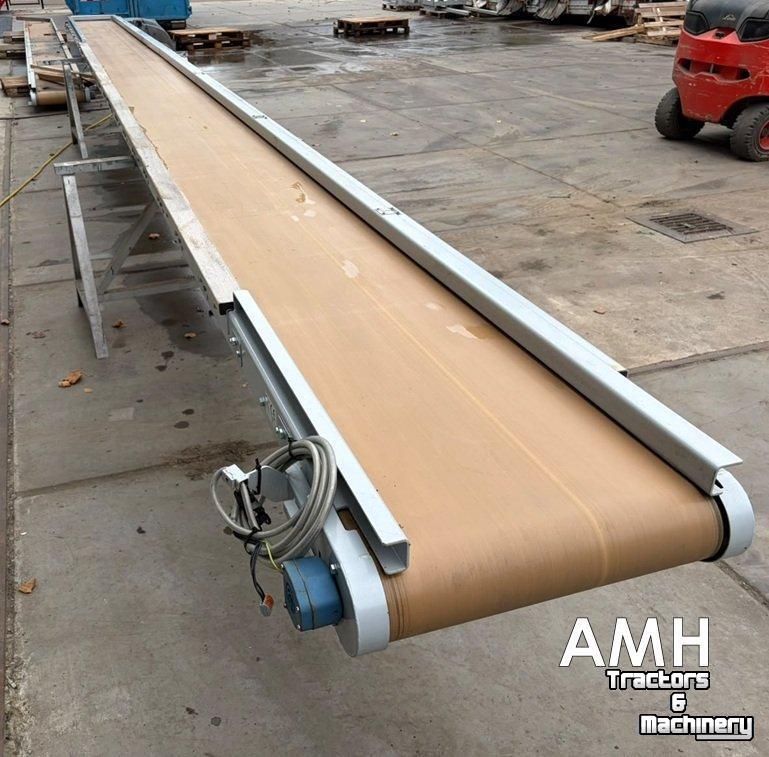 Convoyeur  10100X550 TRANSPORTBAND VLAKKE BAND FLAT BELT CONVEYOR BELT FLACHBAND FÖRDERBAND