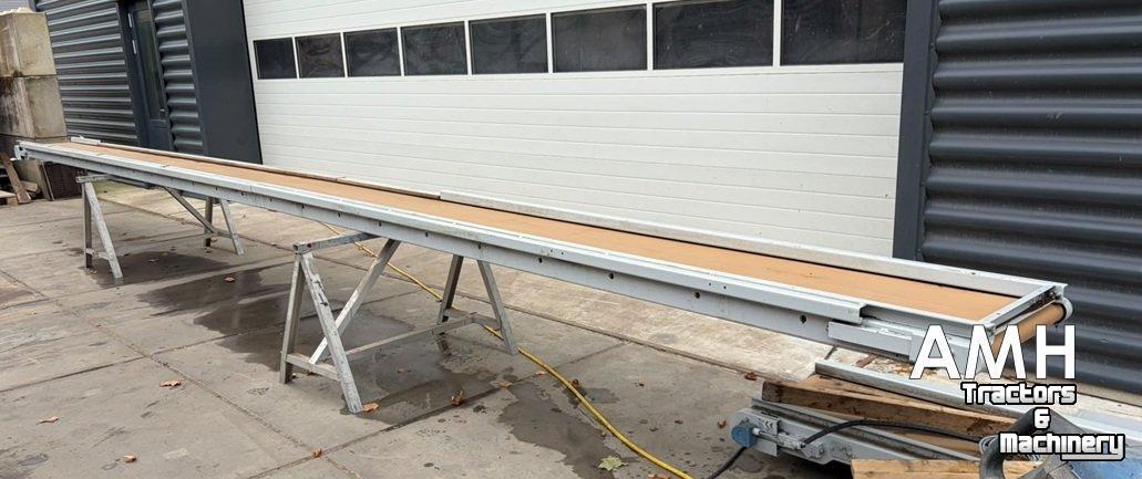 Convoyeur  10100X550 TRANSPORTBAND VLAKKE BAND FLAT BELT CONVEYOR BELT FLACHBAND FÖRDERBAND