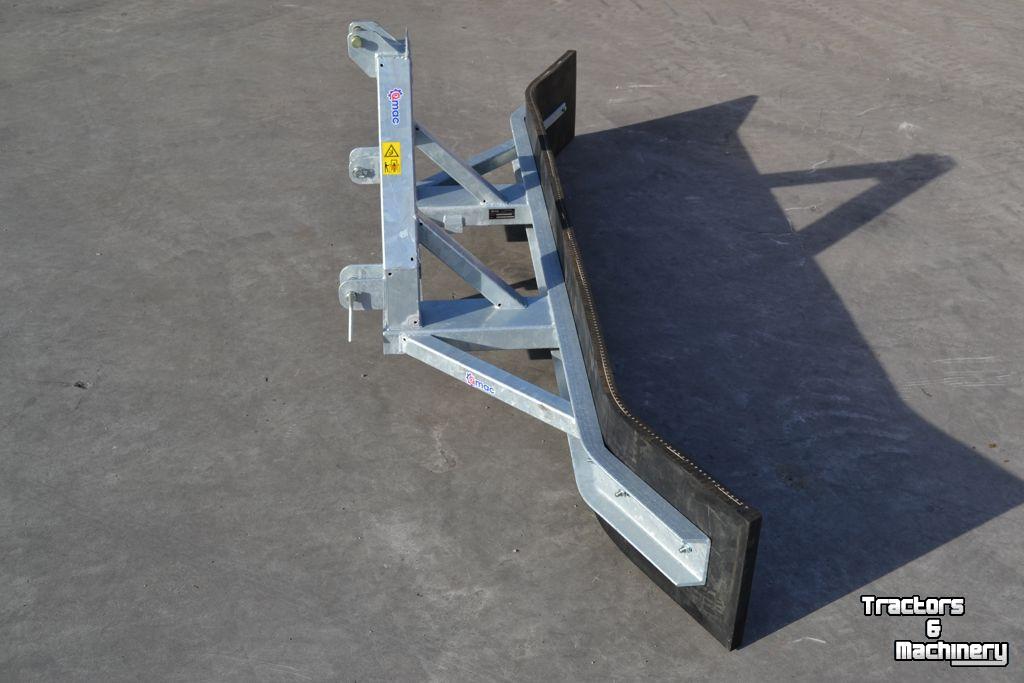 Rabot caoutchouc Qmac RSTL270-ZU RUBBERSCHUIF CAT2+LEPEL