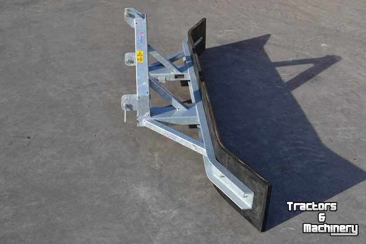 Rabot caoutchouc Qmac RUBBERSCHUIF 2.70 ZWAAR