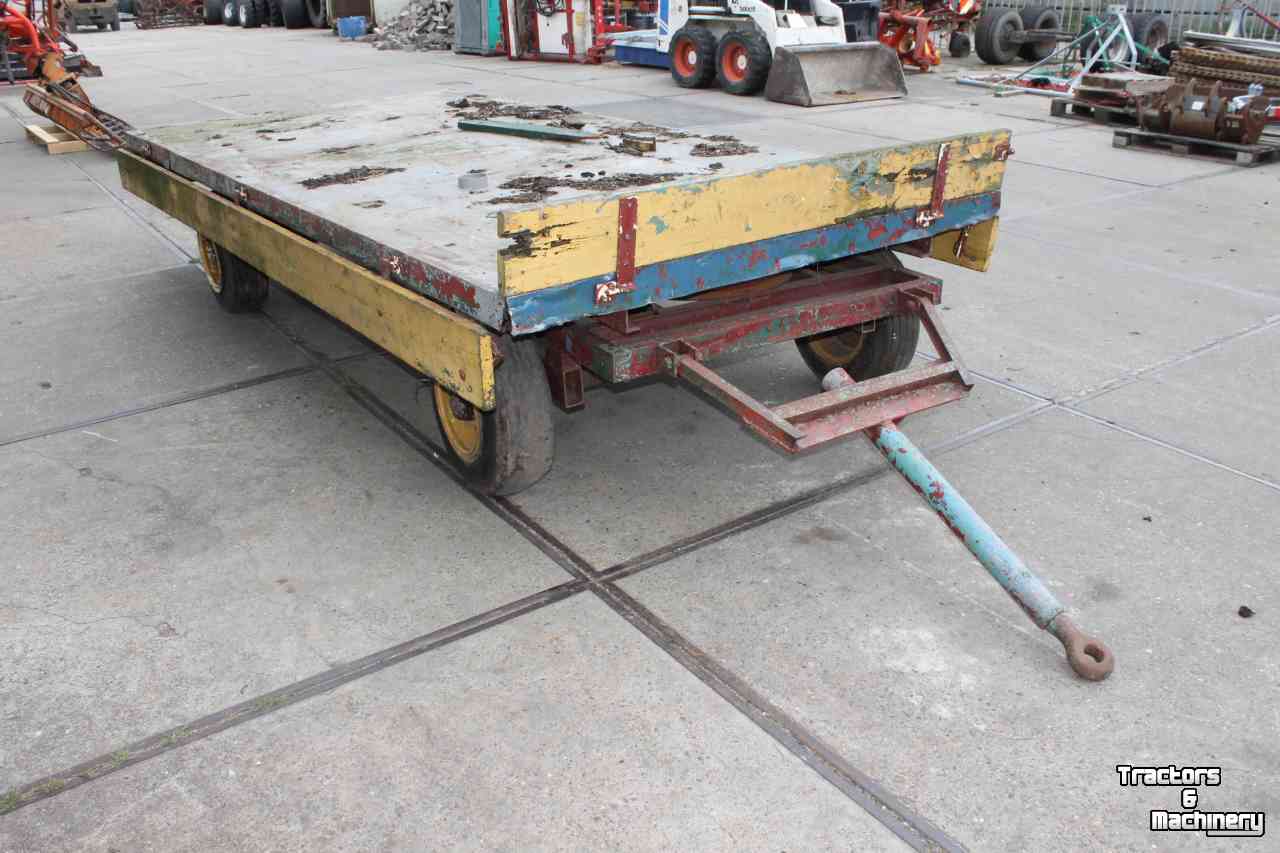 Remorque  Landbouwwagen balenwagen schamelwagen aanhanger aanhangwagen