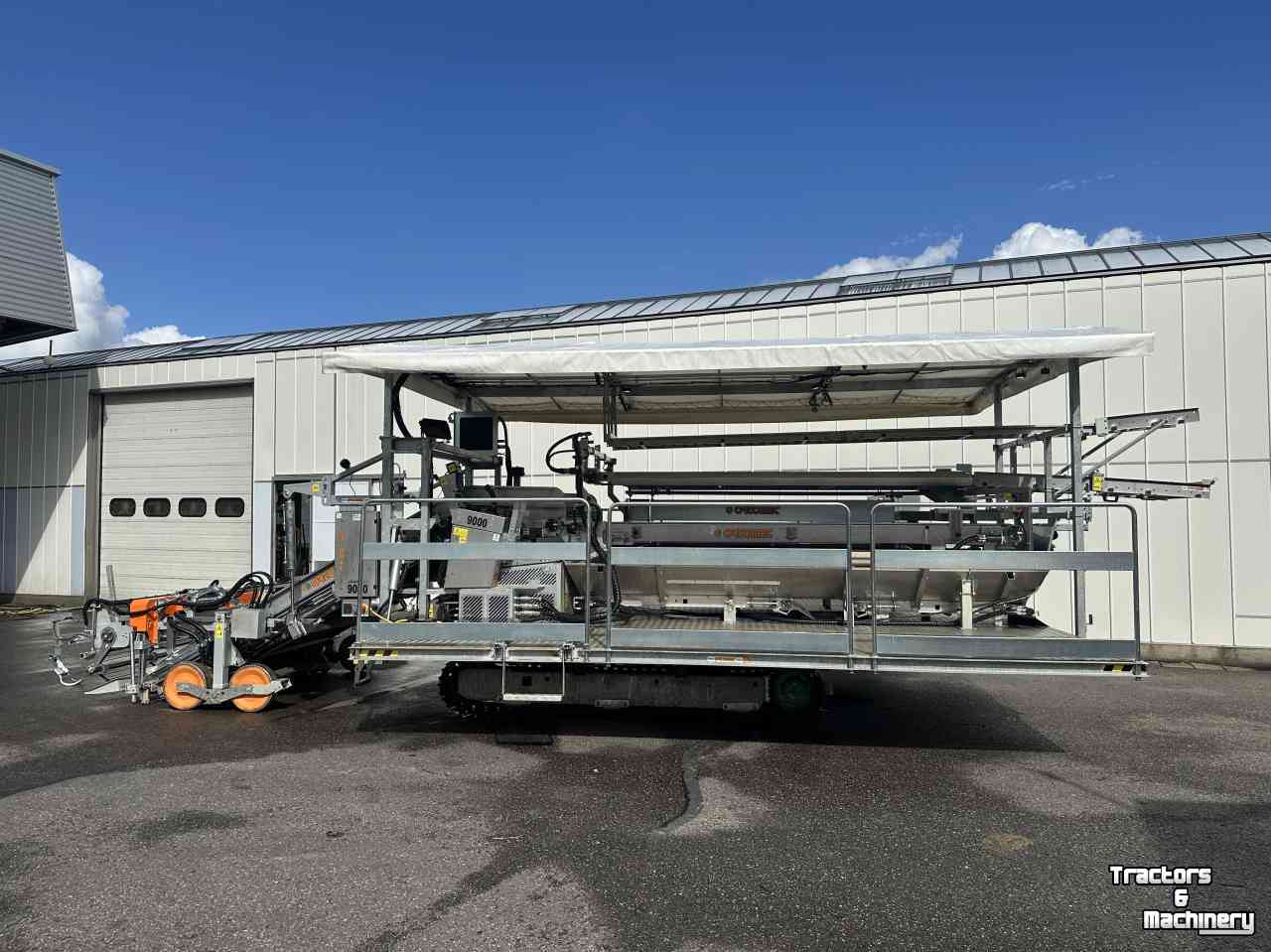 Récolteuse de salade Ortomec Herbex 9000 sla-oogstmachine