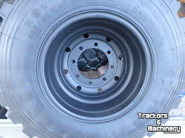 Roues, Pneus, Jantes, Barillets Jumelage  335/80R20 8 gaats velg