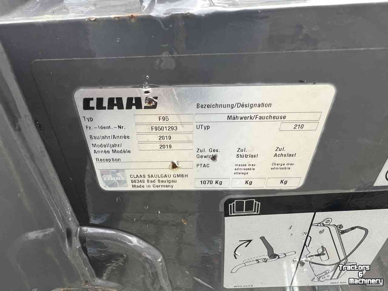Faucheuse Claas Disco 3200F Move